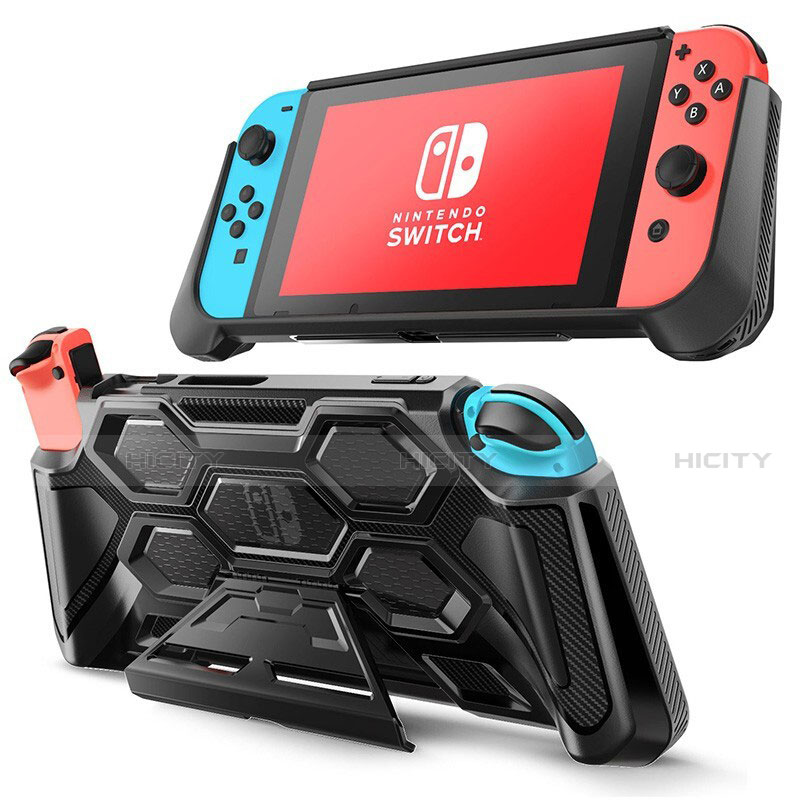 Coque Ultra Fine Silicone Souple 360 Degres Housse Etui S02 pour Nintendo Switch Plus