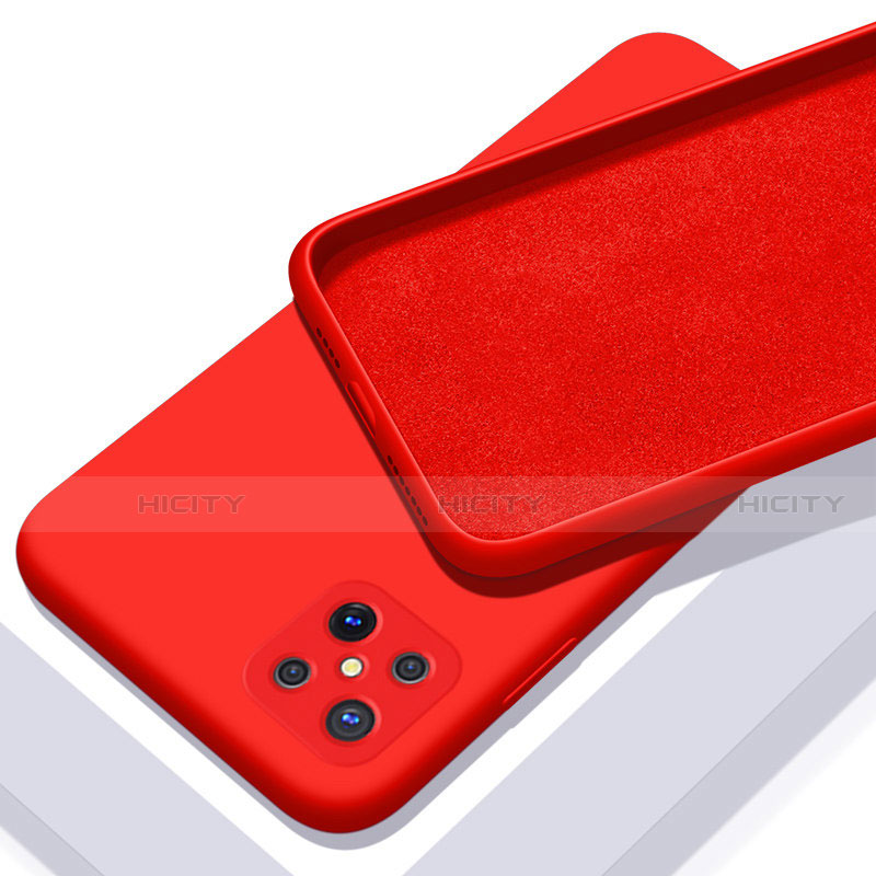 Coque Ultra Fine Silicone Souple 360 Degres Housse Etui S02 pour Oppo A92s 5G Rouge Plus