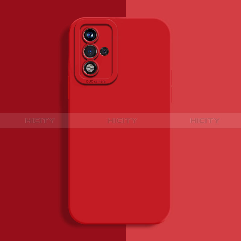 Coque Ultra Fine Silicone Souple 360 Degres Housse Etui S02 pour Oppo A93s 5G Rouge Plus