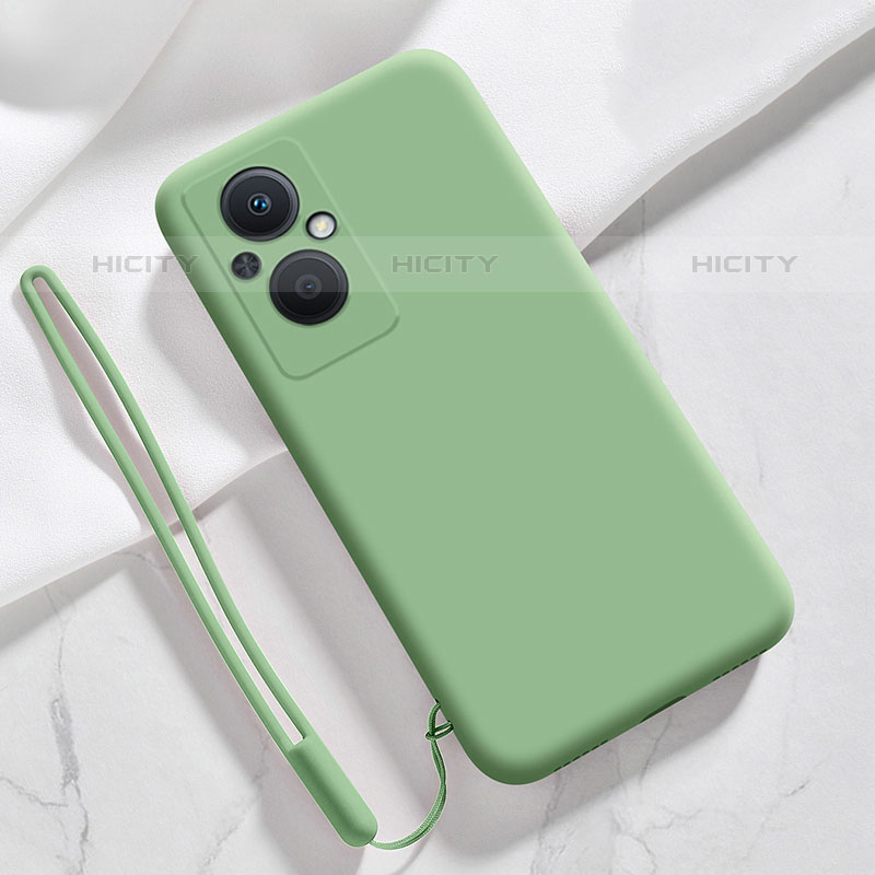 Coque Ultra Fine Silicone Souple 360 Degres Housse Etui S02 pour Oppo F21s Pro 5G Pastel Vert Plus