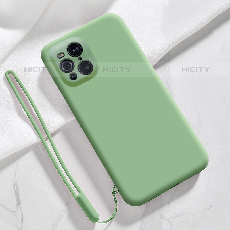 Coque Ultra Fine Silicone Souple 360 Degres Housse Etui S02 pour Oppo Find X3 Pro 5G Plus