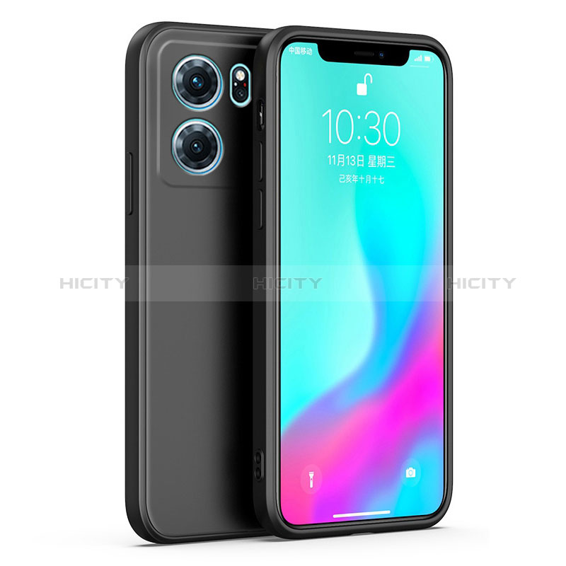 Coque Ultra Fine Silicone Souple 360 Degres Housse Etui S02 pour Oppo K10 5G Noir Plus