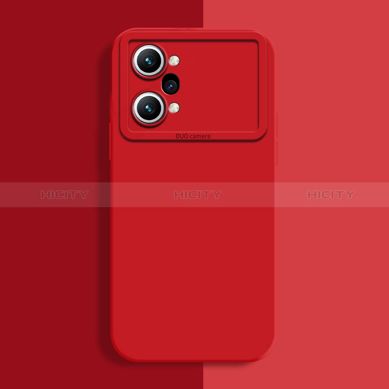 Coque Ultra Fine Silicone Souple 360 Degres Housse Etui S02 pour Oppo K10 Pro 5G Rouge Plus