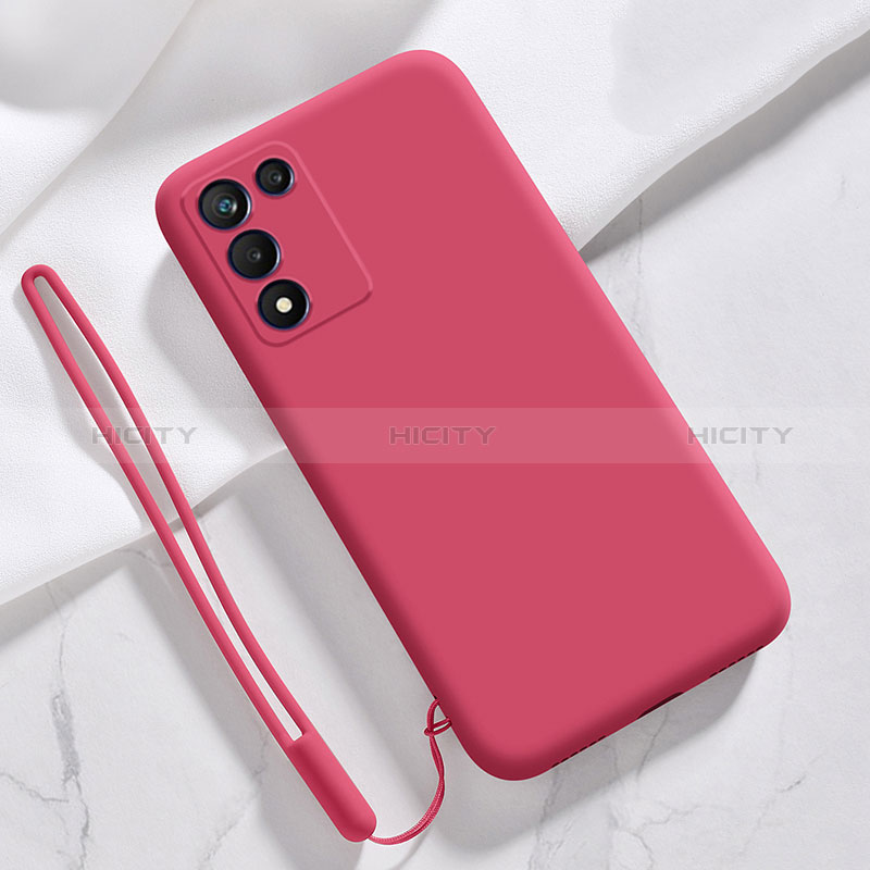 Coque Ultra Fine Silicone Souple 360 Degres Housse Etui S02 pour Oppo K9S 5G Rouge Plus