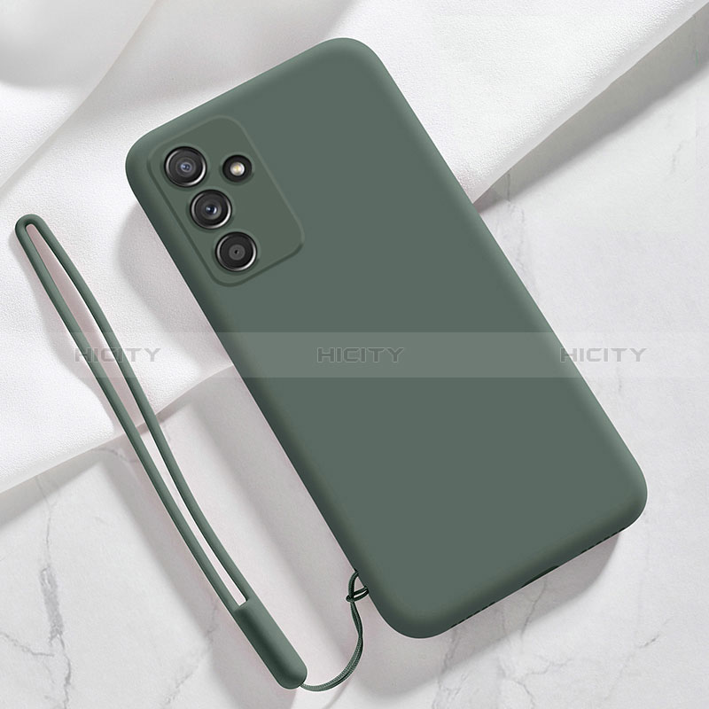 Coque Ultra Fine Silicone Souple 360 Degres Housse Etui S02 pour Samsung Galaxy A04s Vert Nuit Plus