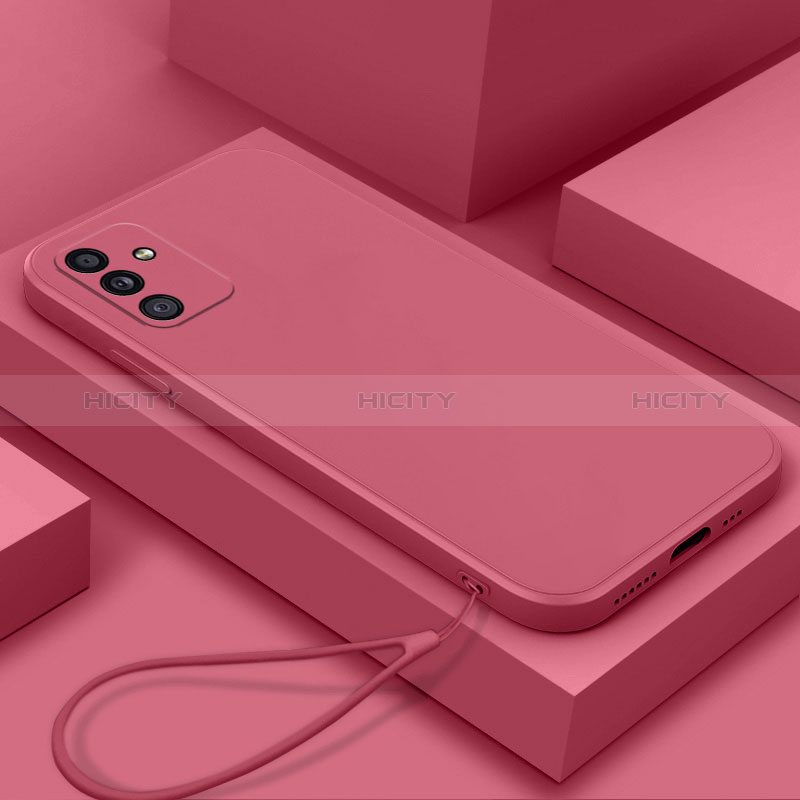 Coque Ultra Fine Silicone Souple 360 Degres Housse Etui S02 pour Samsung Galaxy A15 4G Rose Rouge Plus