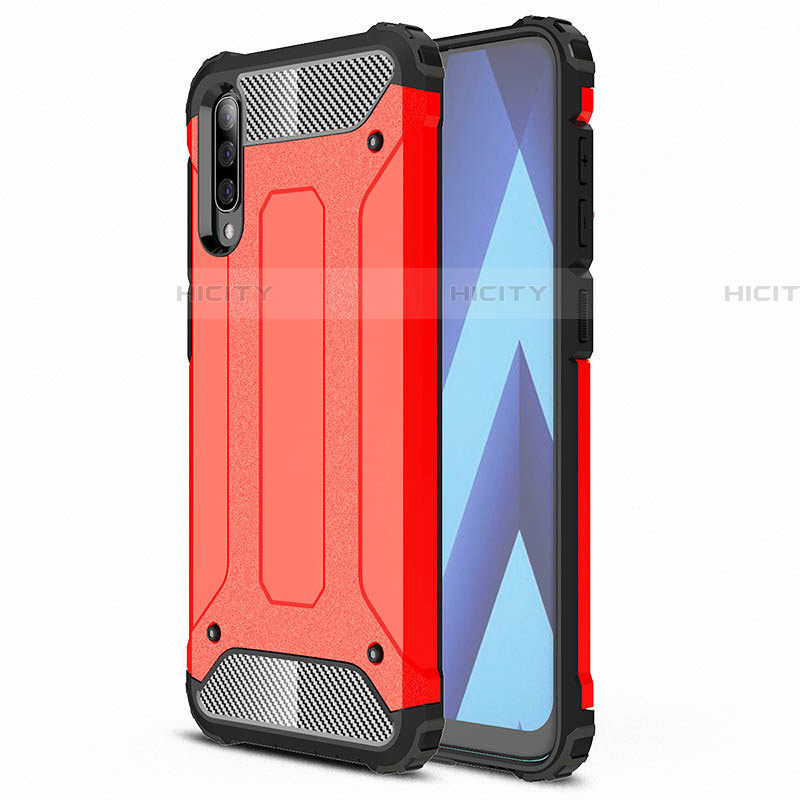 Coque Ultra Fine Silicone Souple 360 Degres Housse Etui S02 pour Samsung Galaxy A90 5G Rouge Plus