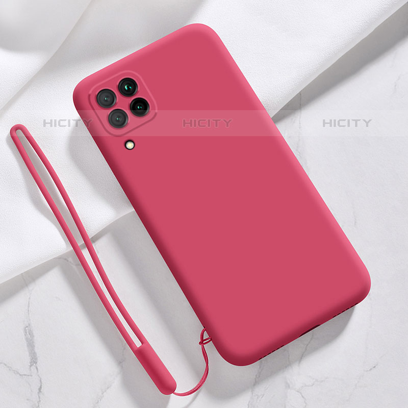 Coque Ultra Fine Silicone Souple 360 Degres Housse Etui S02 pour Samsung Galaxy M32 4G Rouge Plus