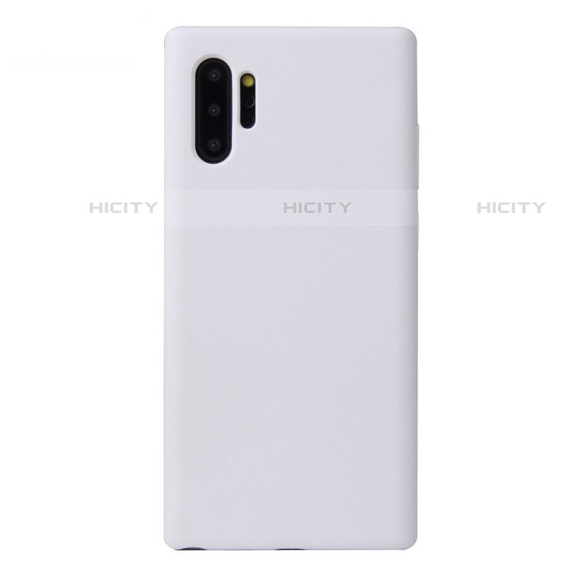 Coque Ultra Fine Silicone Souple 360 Degres Housse Etui S02 pour Samsung Galaxy Note 10 Plus 5G Blanc Plus