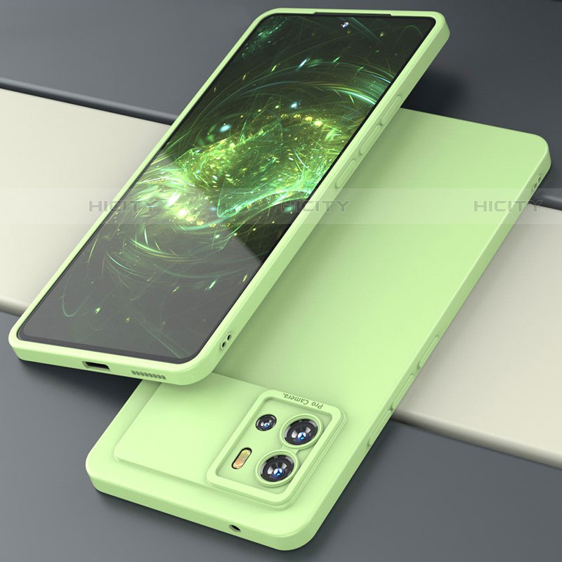 Coque Ultra Fine Silicone Souple 360 Degres Housse Etui S02 pour Vivo iQOO 9 Pro 5G Pastel Vert Plus