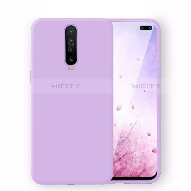 Coque Ultra Fine Silicone Souple 360 Degres Housse Etui S02 pour Xiaomi Poco X2 Violet Plus