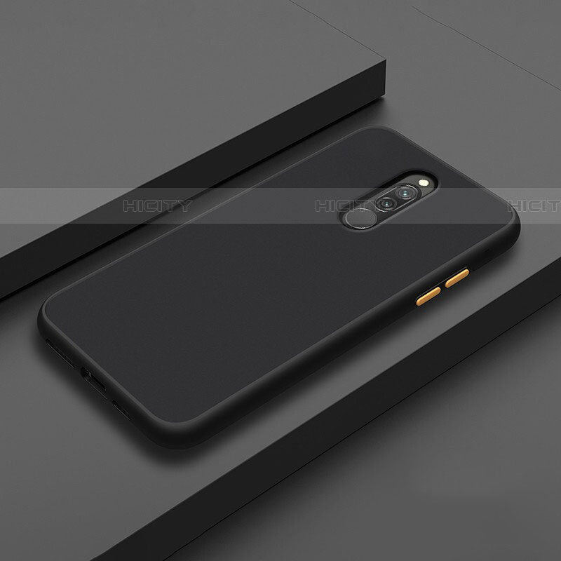 Coque Ultra Fine Silicone Souple 360 Degres Housse Etui S02 pour Xiaomi Redmi 8 Noir Plus