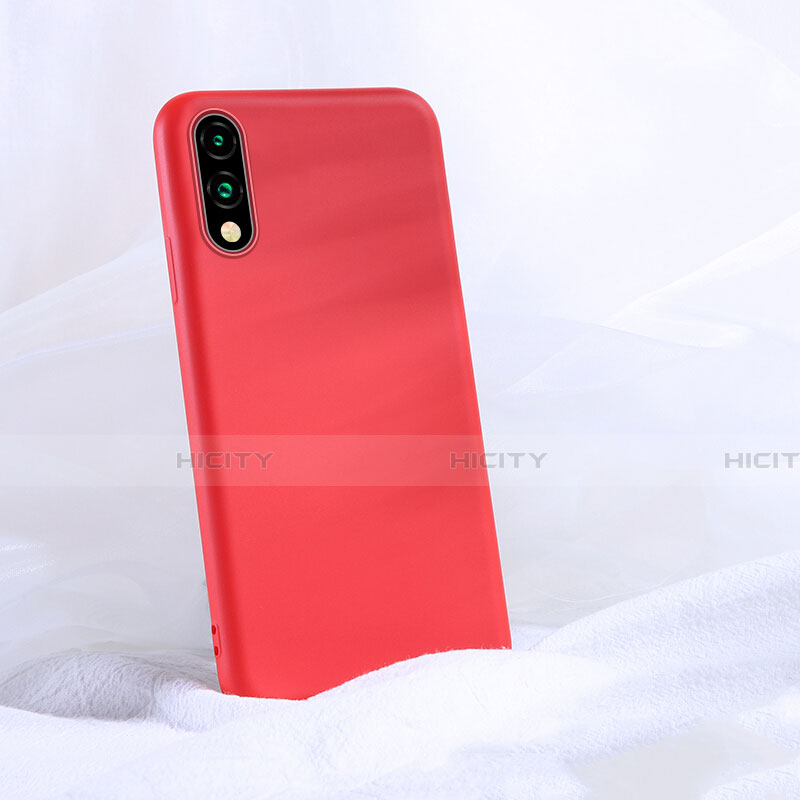 Coque Ultra Fine Silicone Souple 360 Degres Housse Etui S03 pour Huawei Honor 9X Rouge Plus