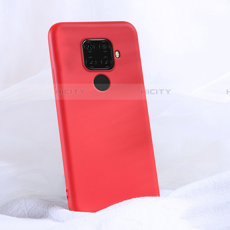 Coque Ultra Fine Silicone Souple 360 Degres Housse Etui S03 pour Huawei Nova 5i Pro Rouge Plus