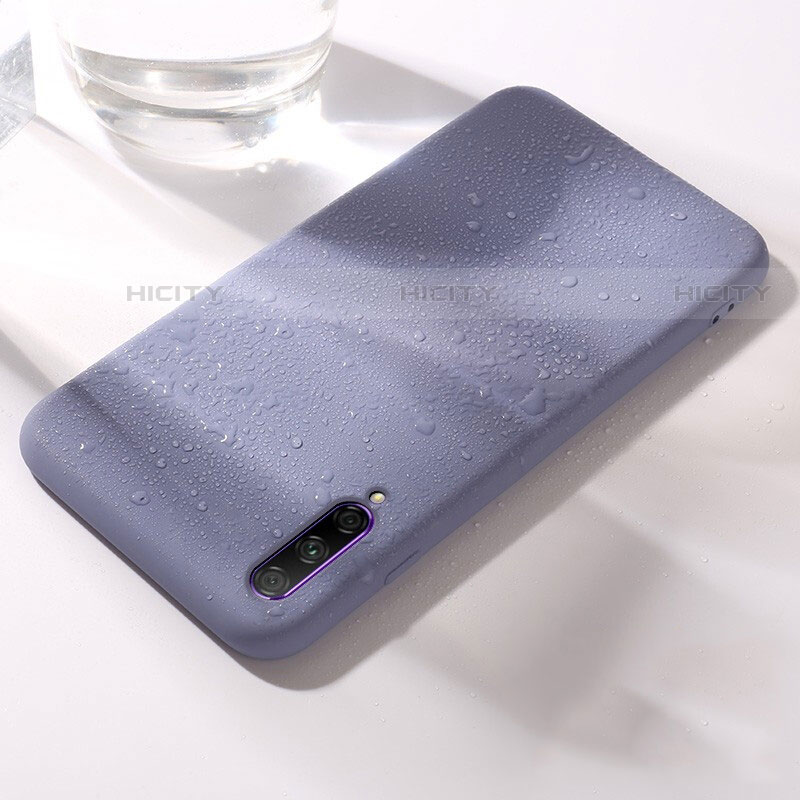 Coque Ultra Fine Silicone Souple 360 Degres Housse Etui S03 pour Huawei P Smart Pro (2019) Violet Plus