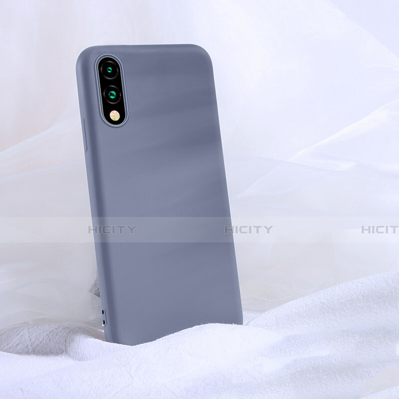 Coque Ultra Fine Silicone Souple 360 Degres Housse Etui S03 pour Huawei P Smart Z (2019) Gris Plus