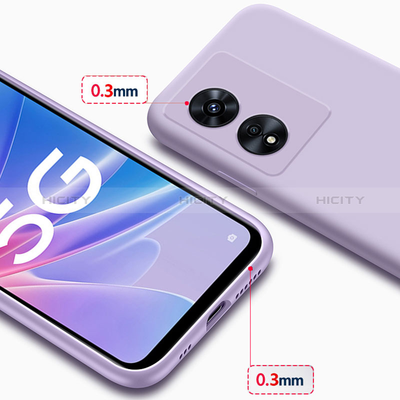 Coque Ultra Fine Silicone Souple 360 Degres Housse Etui S03 pour Oppo A1 5G Plus