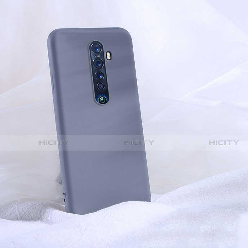 Coque Ultra Fine Silicone Souple 360 Degres Housse Etui S03 pour Oppo Reno2 Gris Plus