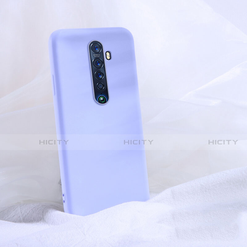 Coque Ultra Fine Silicone Souple 360 Degres Housse Etui S03 pour Oppo Reno2 Violet Plus