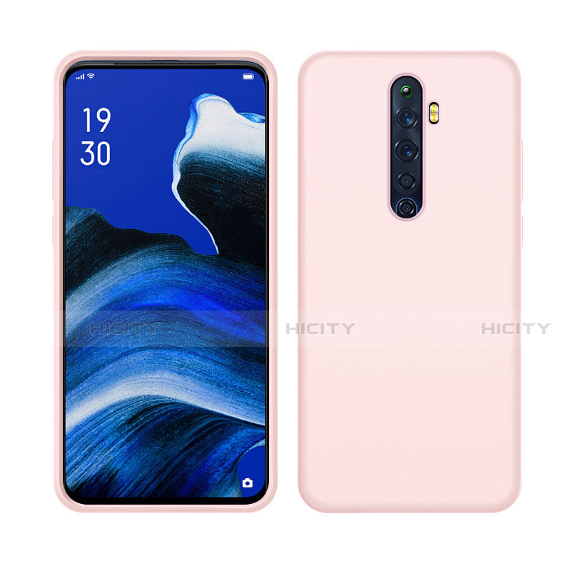 Coque Ultra Fine Silicone Souple 360 Degres Housse Etui S03 pour Oppo Reno2 Z Rose Plus