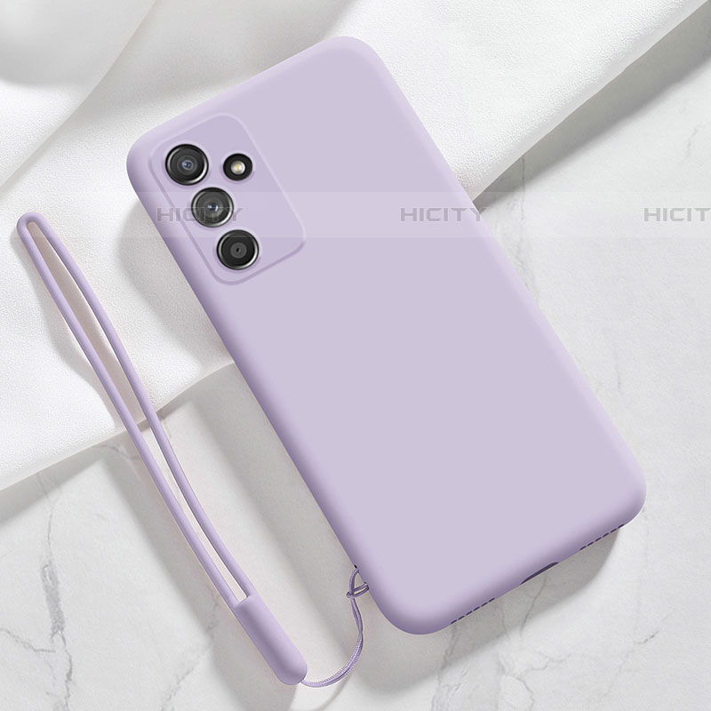 Coque Ultra Fine Silicone Souple 360 Degres Housse Etui S03 pour Samsung Galaxy A05s Violet Clair Plus