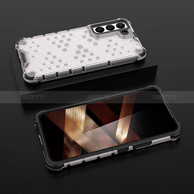 Coque Ultra Fine Silicone Souple 360 Degres Housse Etui S03 pour Samsung Galaxy S24 5G Blanc Plus