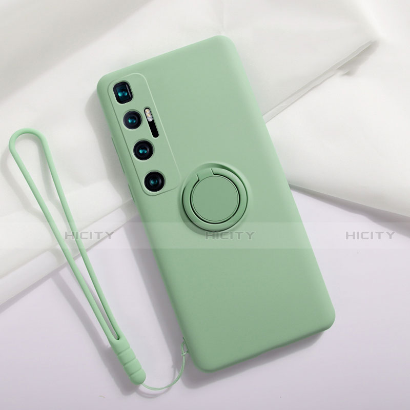 Coque Ultra Fine Silicone Souple 360 Degres Housse Etui S03 pour Xiaomi Mi 10 Ultra Pastel Vert Plus