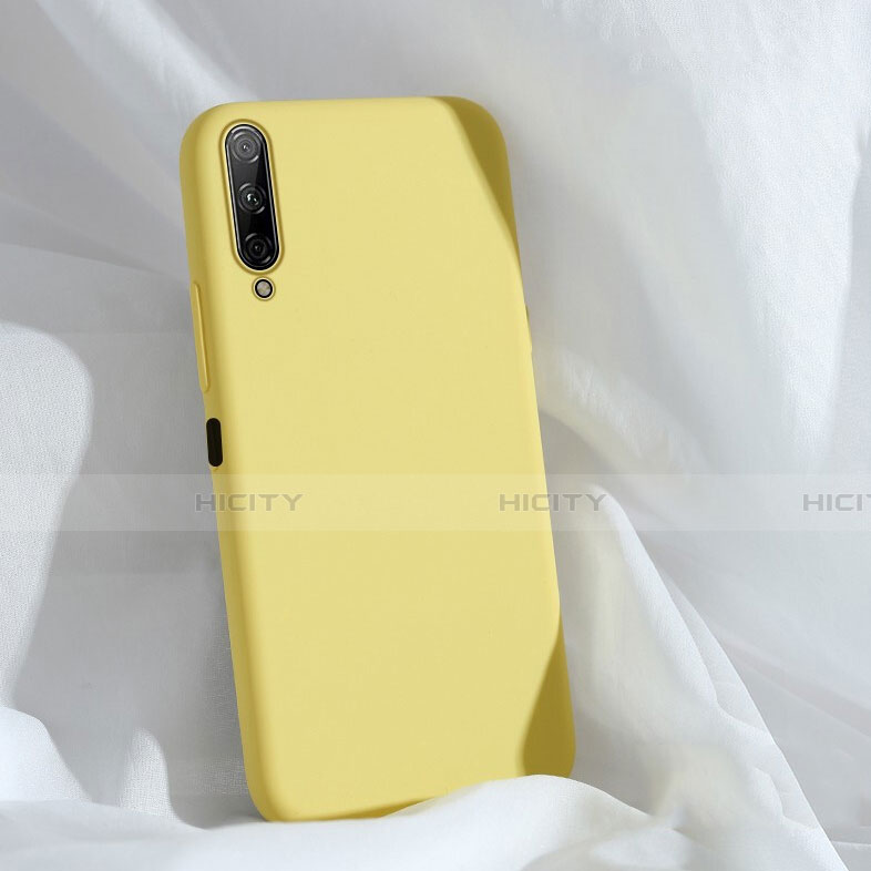 Coque Ultra Fine Silicone Souple 360 Degres Housse Etui S04 pour Huawei Honor 9X Pro Jaune Plus