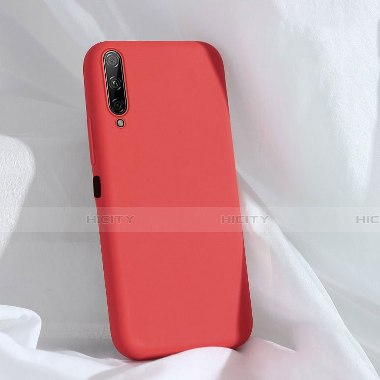 Coque Ultra Fine Silicone Souple 360 Degres Housse Etui S04 pour Huawei Honor 9X Pro Rouge Plus