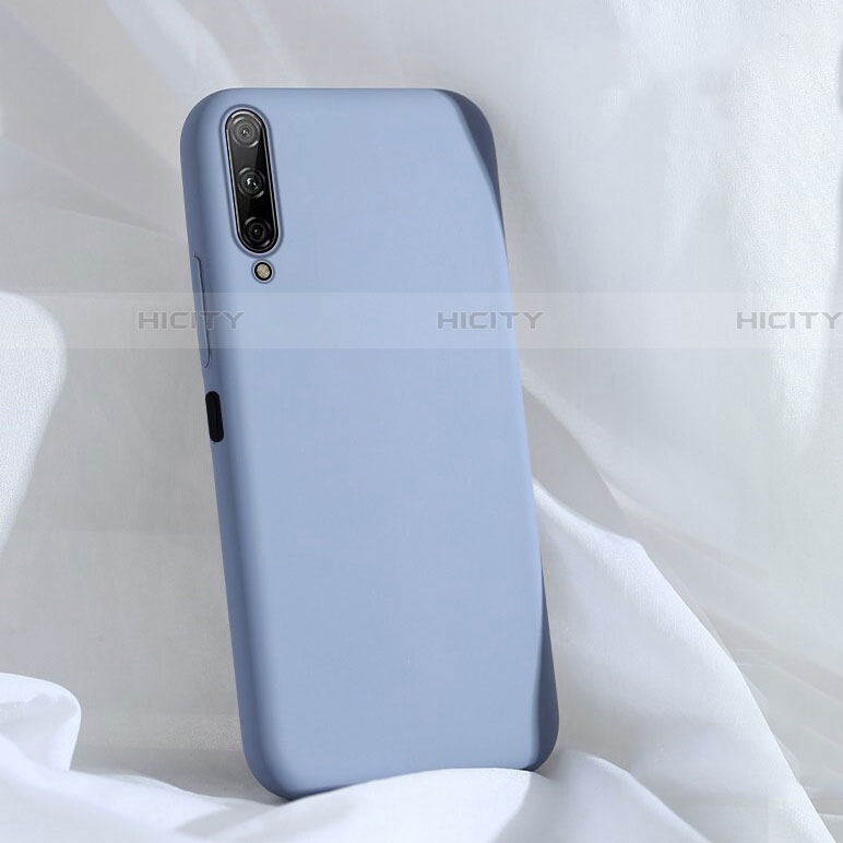 Coque Ultra Fine Silicone Souple 360 Degres Housse Etui S04 pour Huawei P Smart Pro (2019) Bleu Ciel Plus