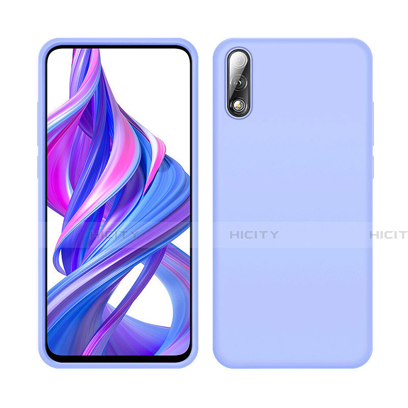 Coque Ultra Fine Silicone Souple 360 Degres Housse Etui S04 pour Huawei P Smart Z (2019) Violet Plus