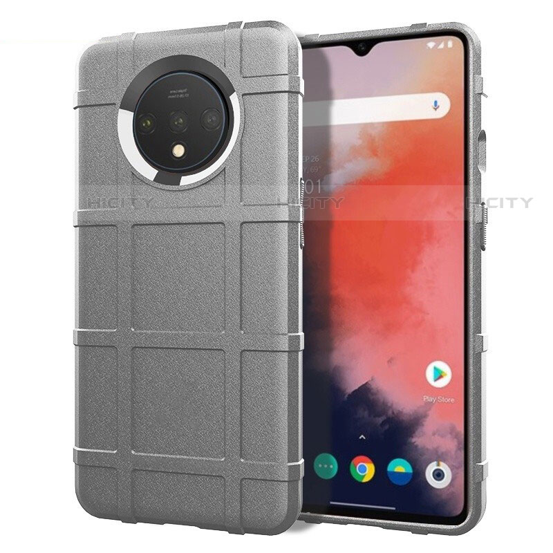 Coque Ultra Fine Silicone Souple 360 Degres Housse Etui S04 pour OnePlus 7T Plus