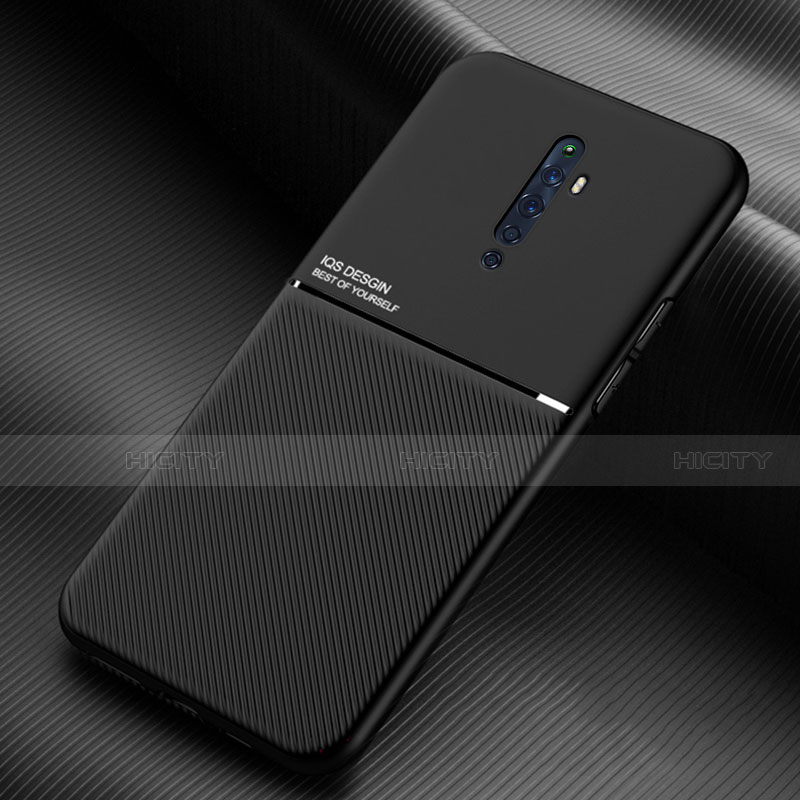 Coque Ultra Fine Silicone Souple 360 Degres Housse Etui S04 pour Oppo Reno2 Z Noir Plus