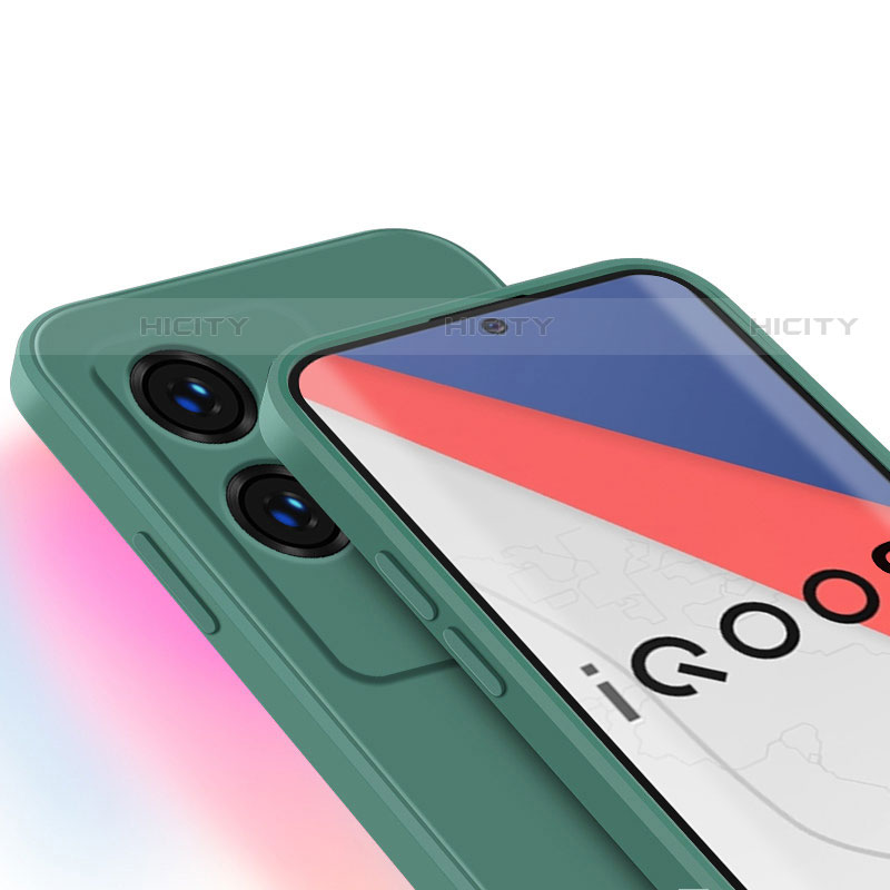 Coque Ultra Fine Silicone Souple 360 Degres Housse Etui S04 pour Vivo iQOO 8 Pro 5G Plus