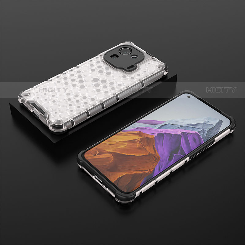 Coque Ultra Fine Silicone Souple 360 Degres Housse Etui S04 pour Xiaomi Mi 11 Pro 5G Blanc Plus