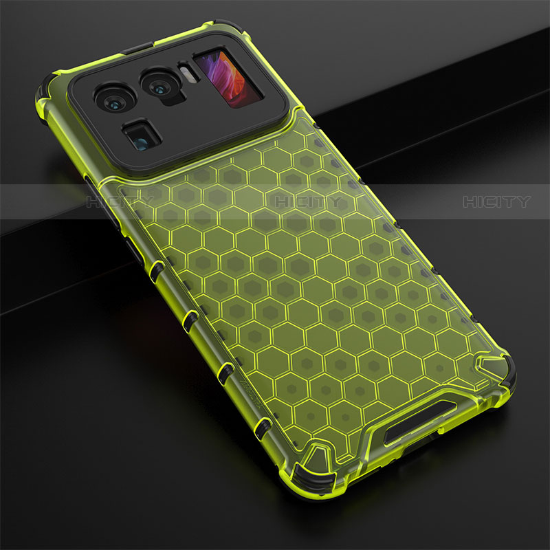 Coque Ultra Fine Silicone Souple 360 Degres Housse Etui S04 pour Xiaomi Mi 11 Ultra 5G Vert Plus