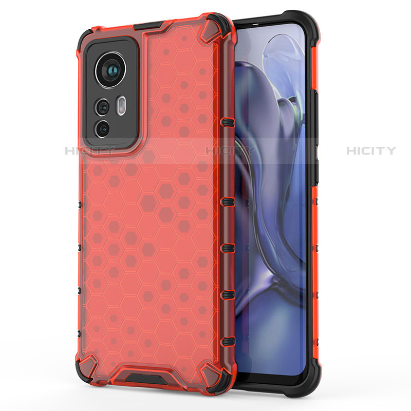 Coque Ultra Fine Silicone Souple 360 Degres Housse Etui S04 pour Xiaomi Mi 12 Pro 5G Rouge Plus