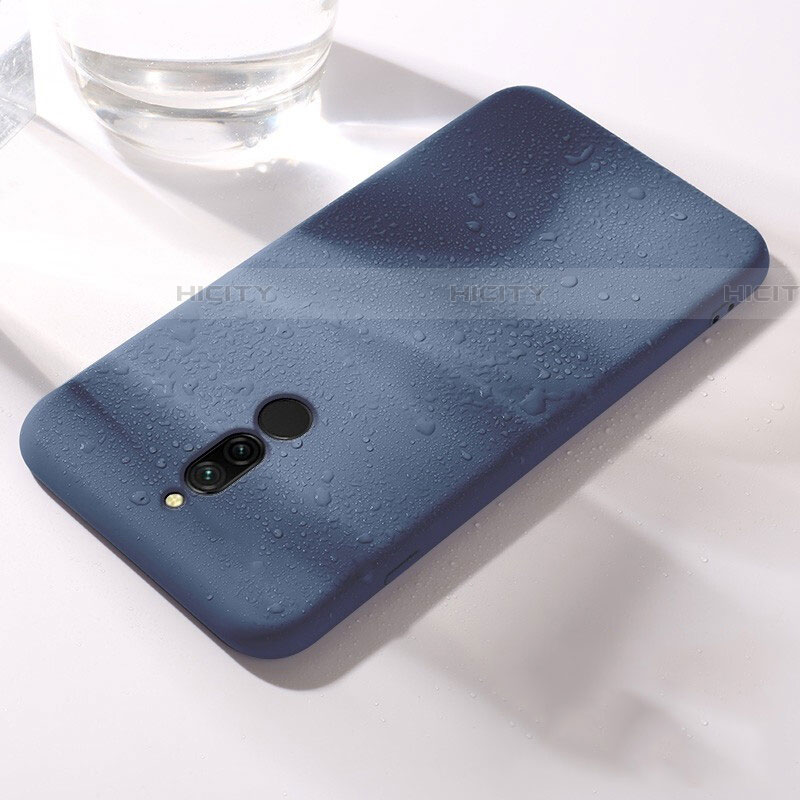 Coque Ultra Fine Silicone Souple 360 Degres Housse Etui S04 pour Xiaomi Redmi 8 Bleu Plus