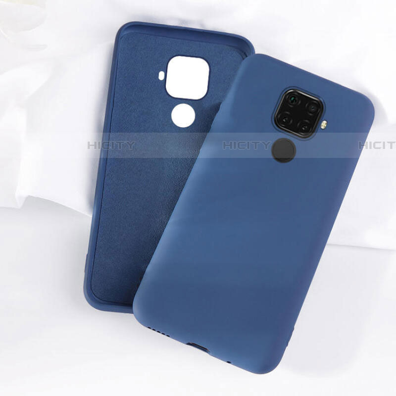 Coque Ultra Fine Silicone Souple 360 Degres Housse Etui S05 pour Huawei Mate 30 Lite Bleu Plus