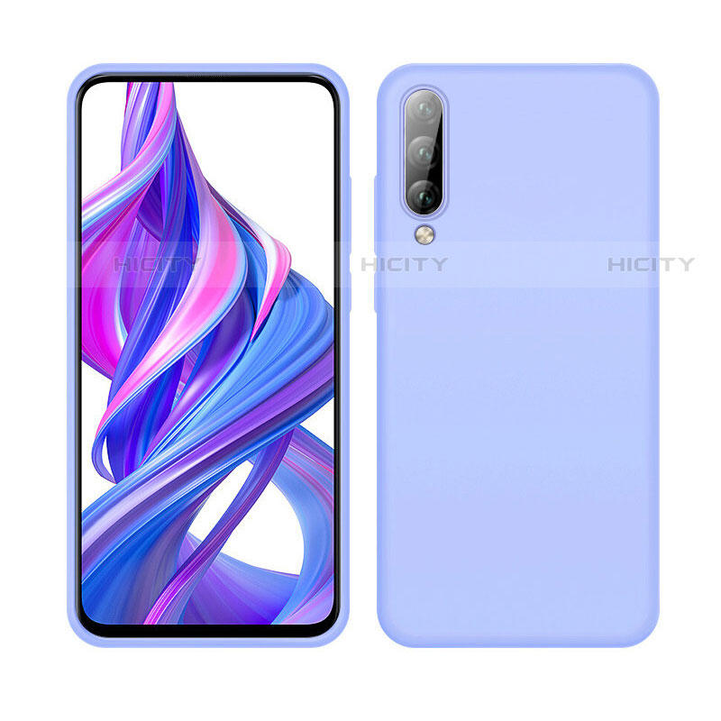 Coque Ultra Fine Silicone Souple 360 Degres Housse Etui S05 pour Huawei P Smart Pro (2019) Violet Plus