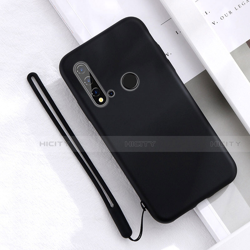 Coque Ultra Fine Silicone Souple 360 Degres Housse Etui S05 pour Huawei P20 Lite (2019) Noir Plus