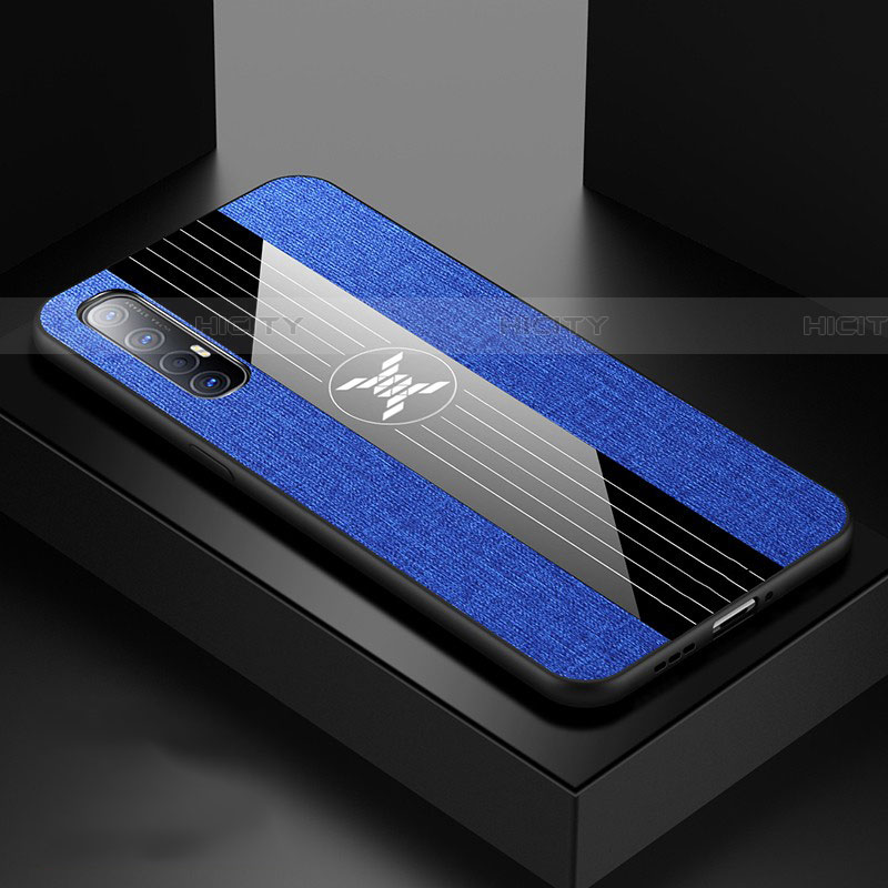 Coque Ultra Fine Silicone Souple 360 Degres Housse Etui S05 pour Oppo Find X2 Neo Bleu Plus