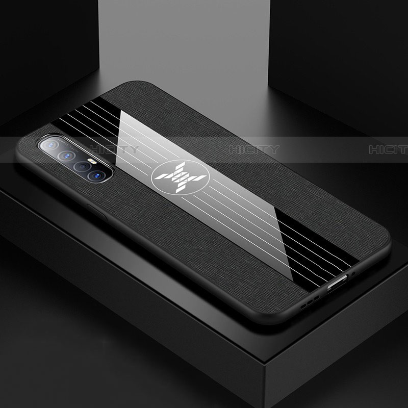 Coque Ultra Fine Silicone Souple 360 Degres Housse Etui S05 pour Oppo Reno3 Pro Noir Plus