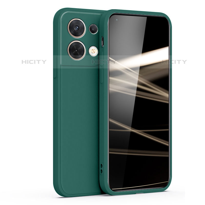 Coque Ultra Fine Silicone Souple 360 Degres Housse Etui S05 pour Oppo Reno8 5G Vert Plus