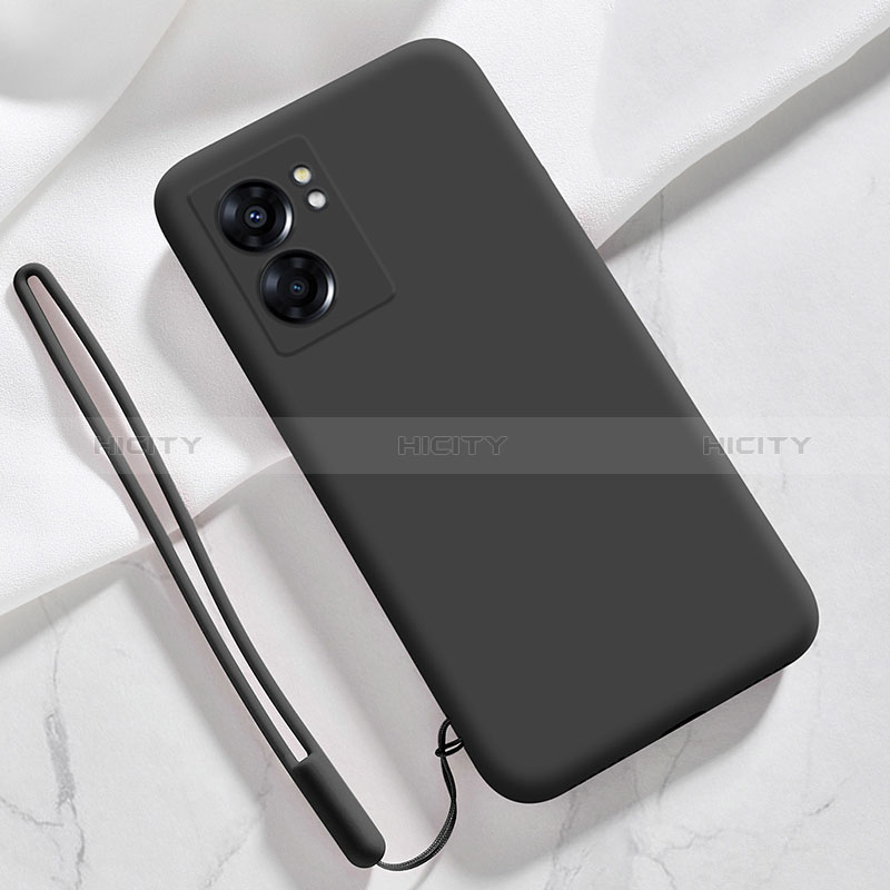 Coque Ultra Fine Silicone Souple 360 Degres Housse Etui S05 pour Realme V23i 5G Noir Plus