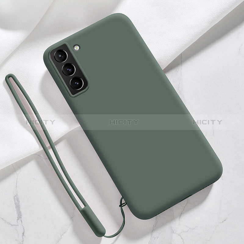 Coque Ultra Fine Silicone Souple 360 Degres Housse Etui S05 pour Samsung Galaxy S24 5G Vert Nuit Plus