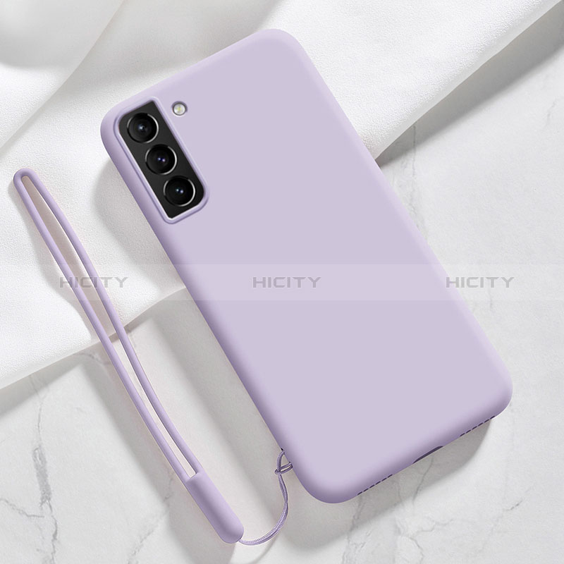 Coque Ultra Fine Silicone Souple 360 Degres Housse Etui S05 pour Samsung Galaxy S24 Plus 5G Violet Plus