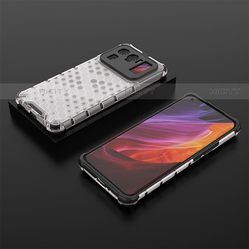 Coque Ultra Fine Silicone Souple 360 Degres Housse Etui S05 pour Xiaomi Mi 11 Ultra 5G Blanc Plus