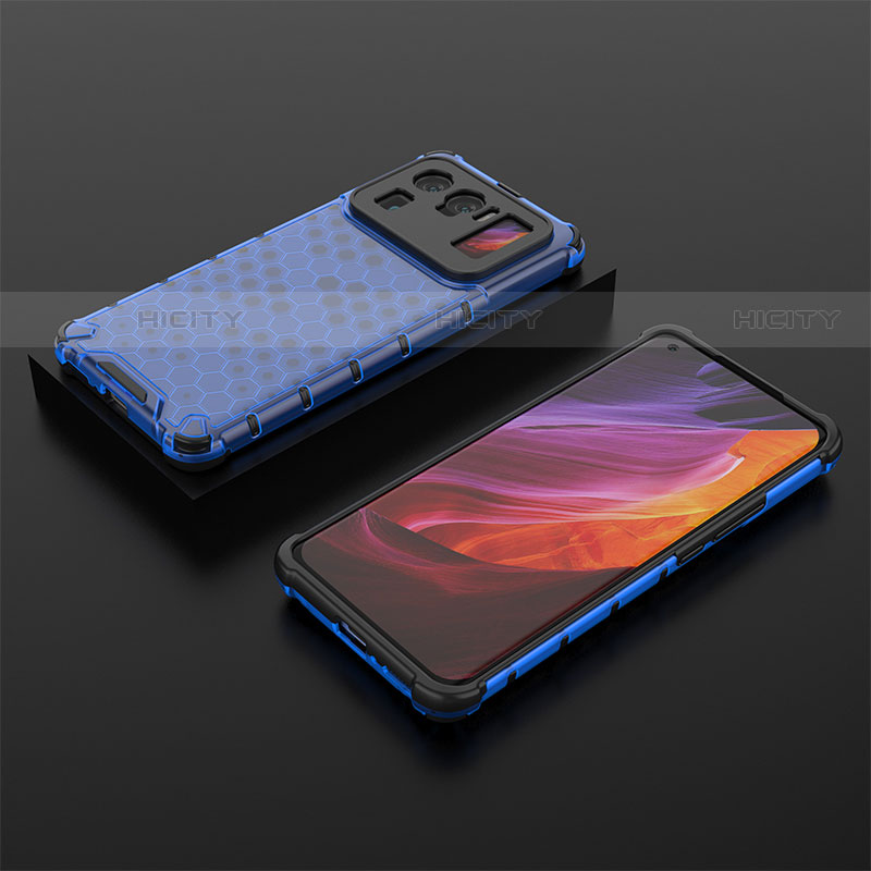 Coque Ultra Fine Silicone Souple 360 Degres Housse Etui S05 pour Xiaomi Mi 11 Ultra 5G Bleu Plus