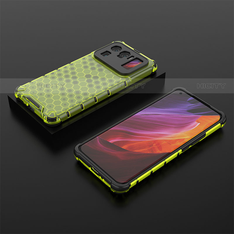 Coque Ultra Fine Silicone Souple 360 Degres Housse Etui S05 pour Xiaomi Mi 11 Ultra 5G Vert Plus